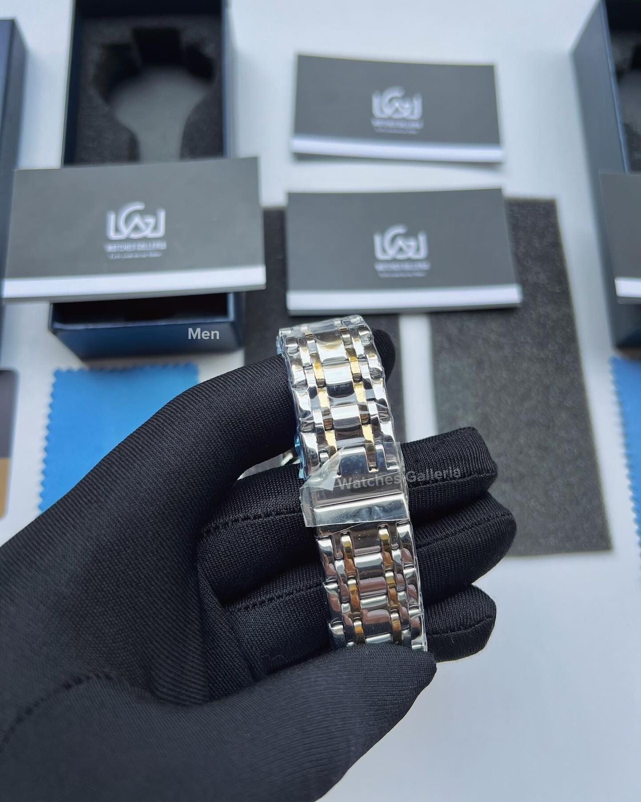 Lige Date Day Couple Watch (Gold/Black) Lige9846 Lige10007L