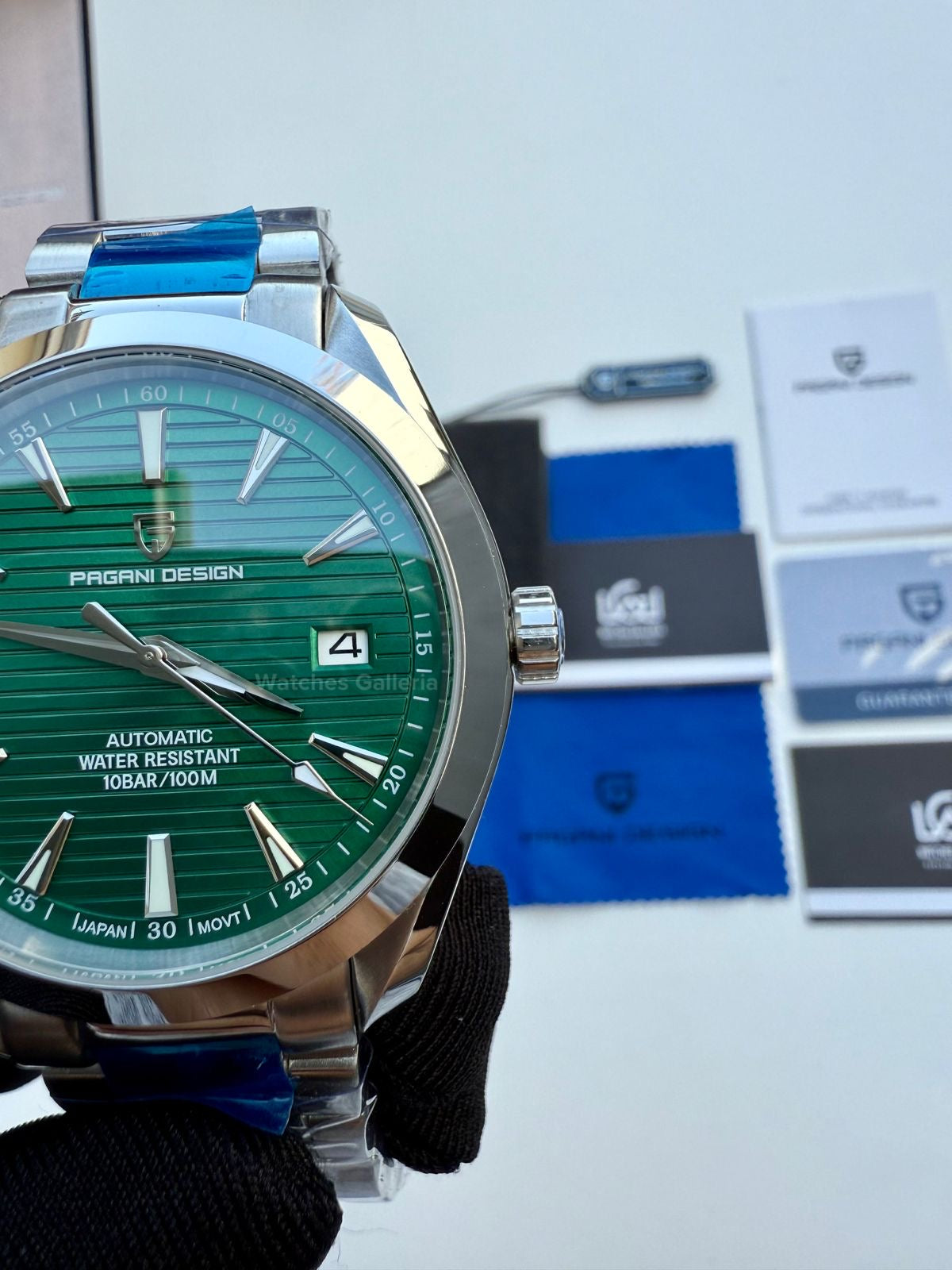 Pagani Design Aqua Terra (Green) PD1688 Watches Galleria