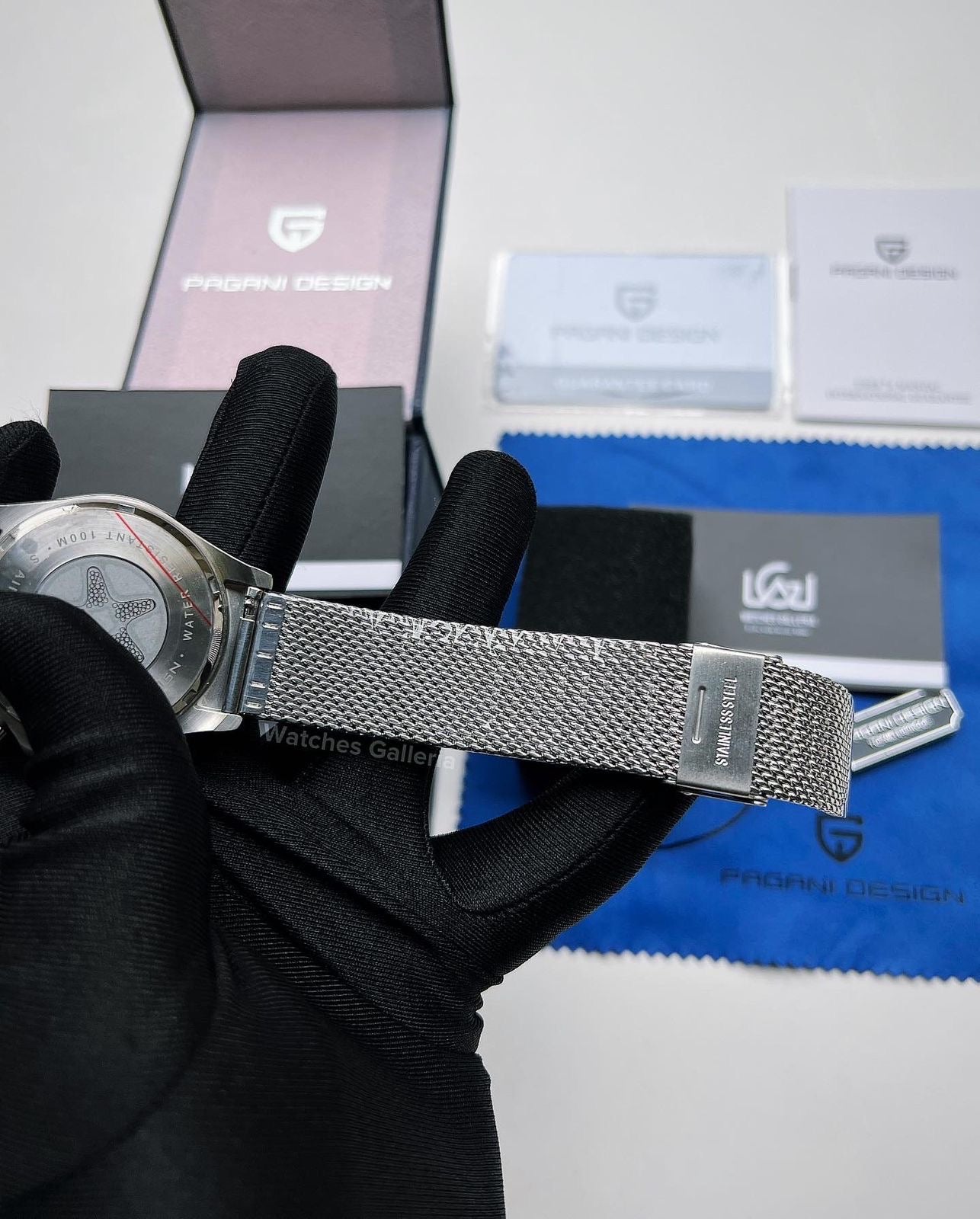 Pagani Design Daytona Quartz (Exclusive Mesh Strap) PD1664