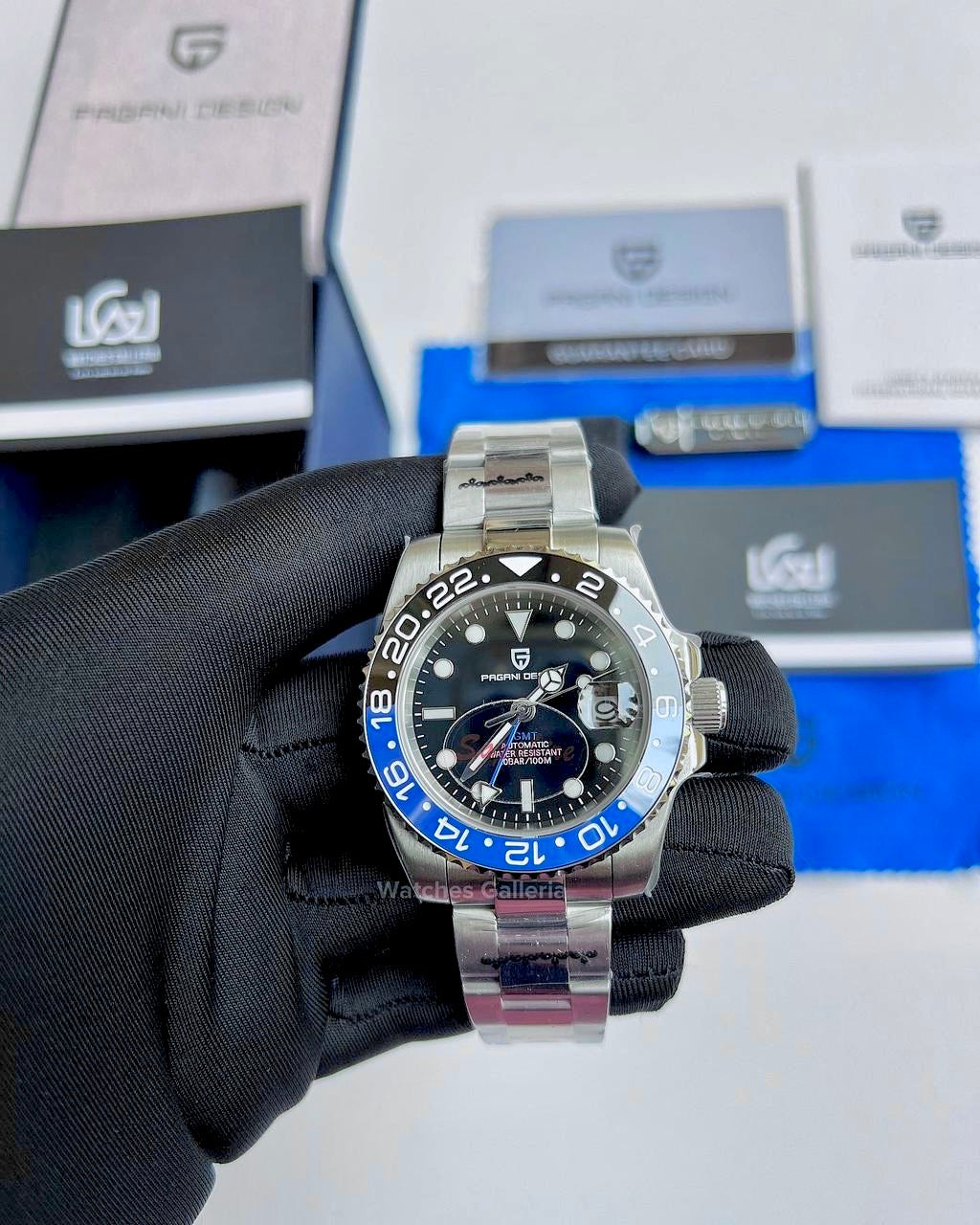 Pagani Design GMT Master Automatic (Batman) PD1662