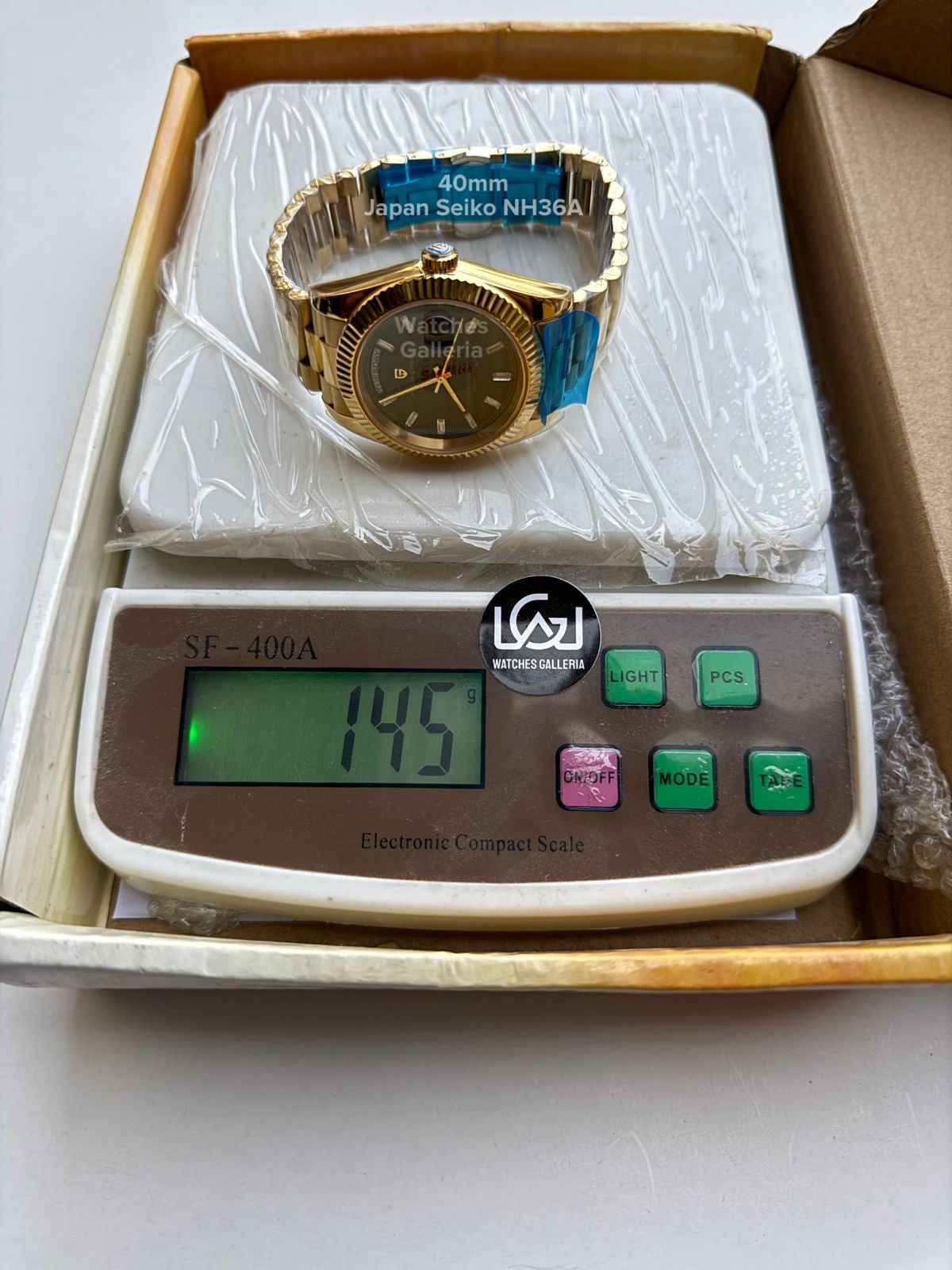 Pagani Design Date Day Automatic 40mm Japan Movement (Gold Black) PD1783 Watches Galleria