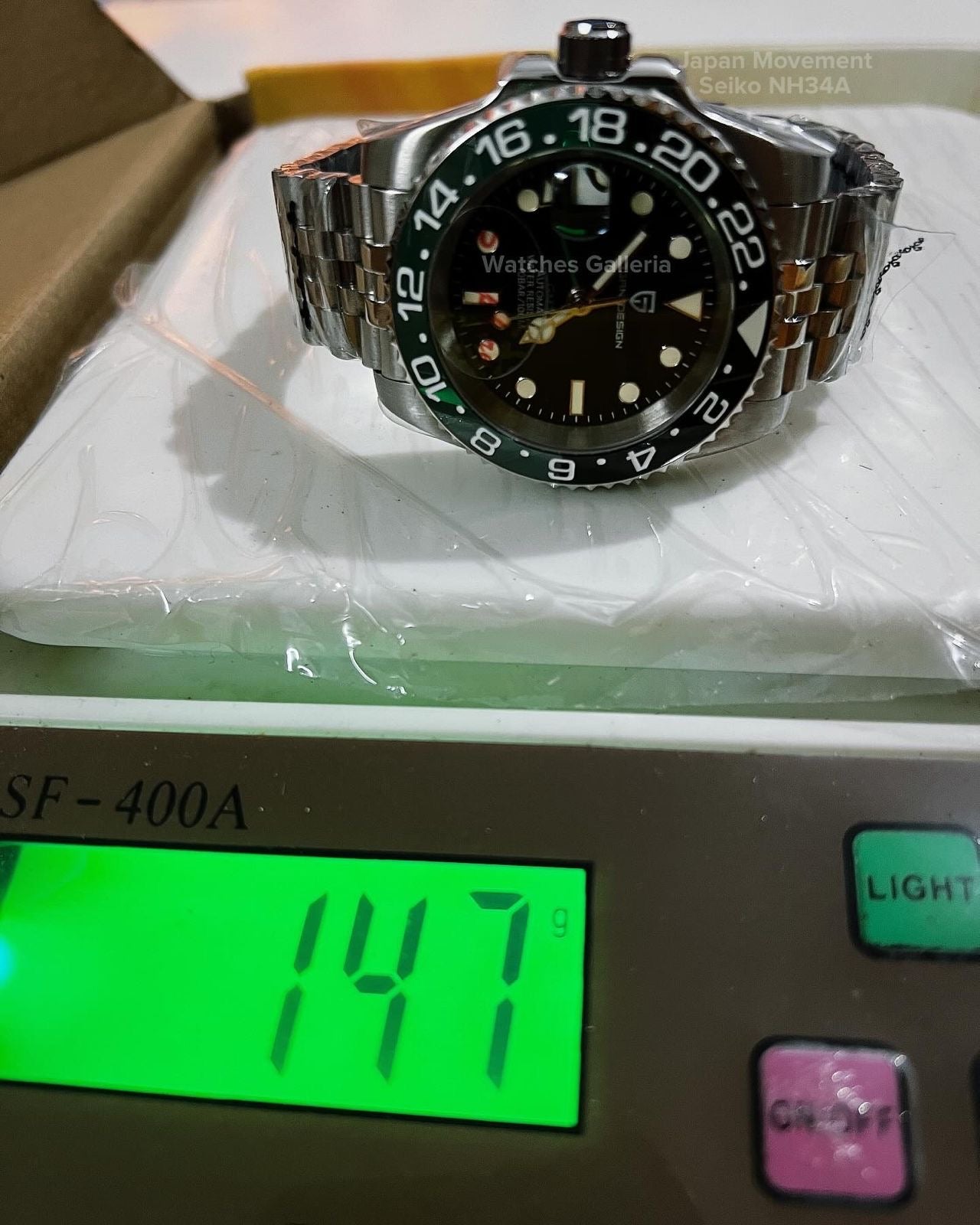 Pagani Design GMT Master I Automatic Seiko NH34A (Sprite) PD1662A