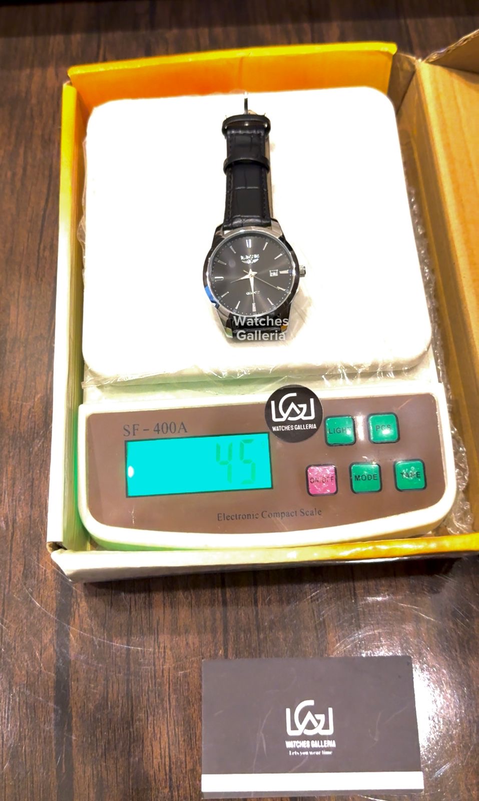 Lige Classic Dress Watch Quartz (Black) Lige89143 Watches Galleria