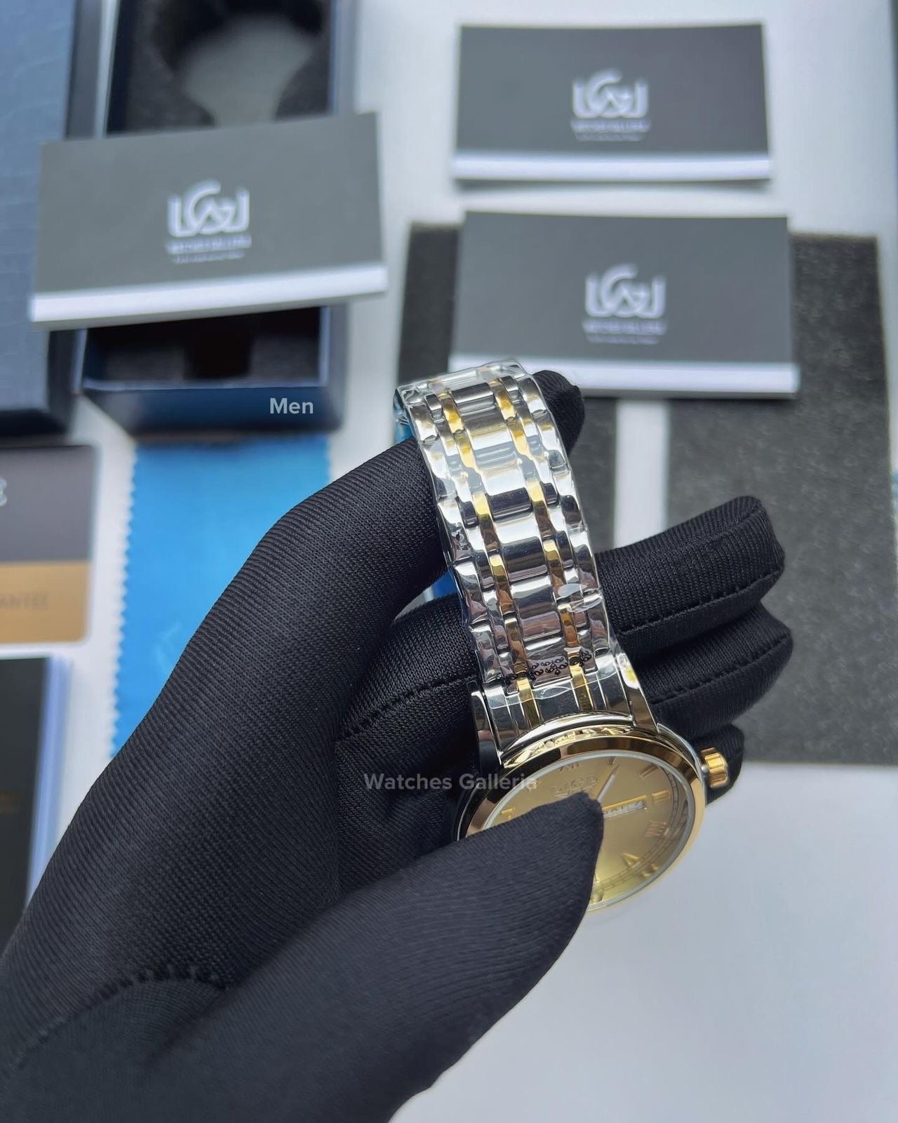 Lige Date Day Couple Watch (Gold) Lige9846 Lige10007L