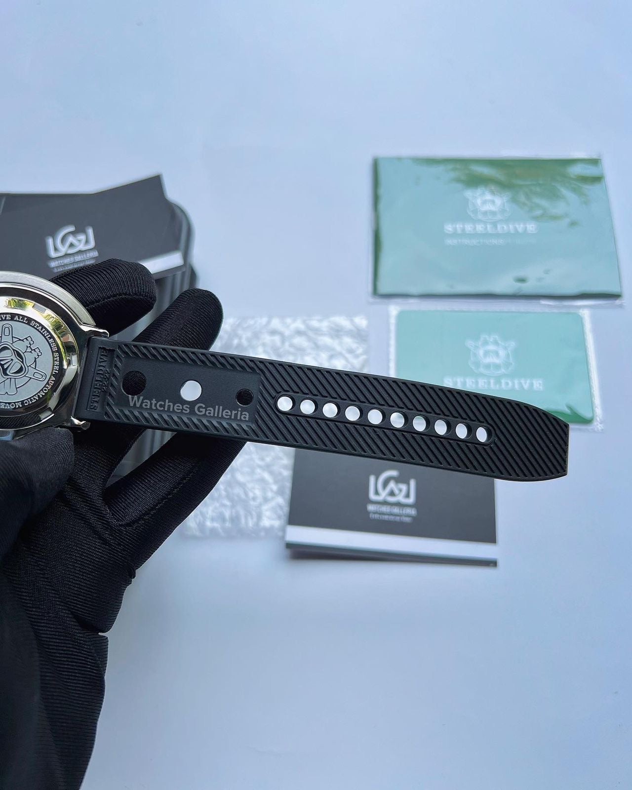 Steeldive Tuna Marineengineer Automotic (Black) SD1975