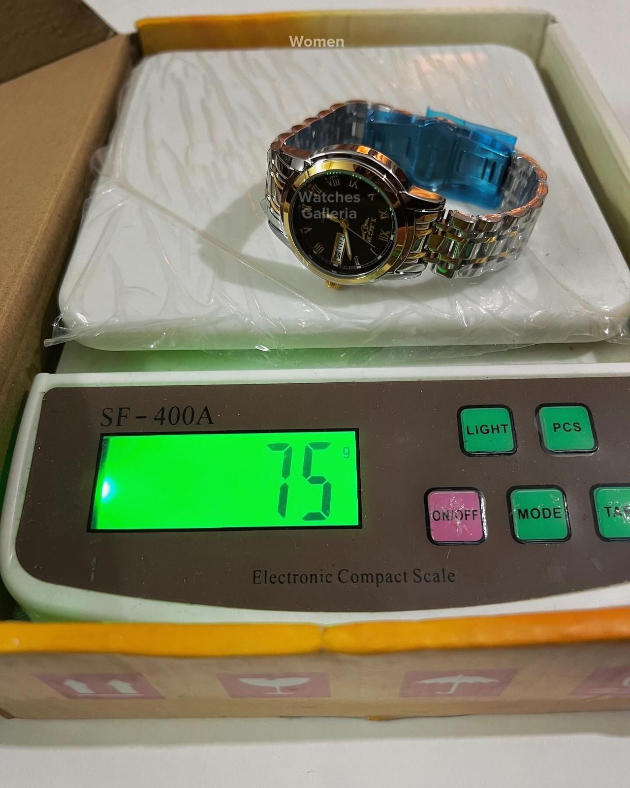 Lige Date Day Couple Watch (Gold/Black) Lige9846 Lige10007L