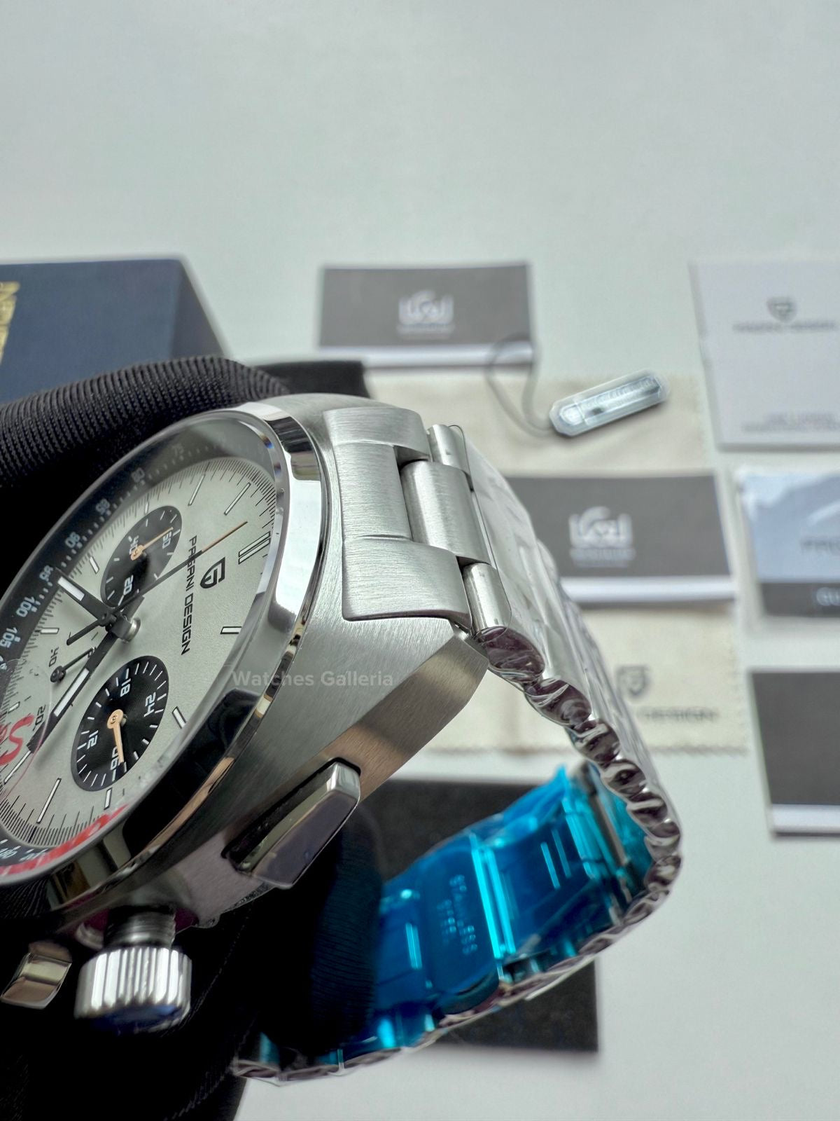 Pagani Design Vintage Chronograph Quartz (White) PD1782 Watches Galleria