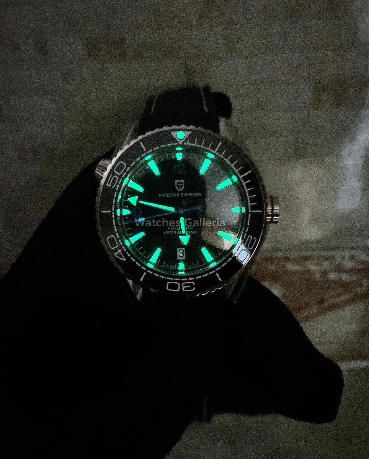 Pagani Design Sea Master Planet Ocean Automatic (Black) PD1679 "DISCONTINUED"