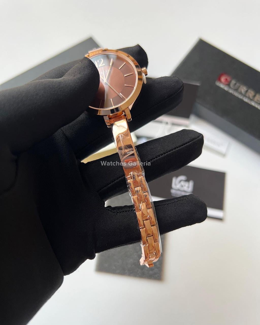 Curren Ladies Quartz Watch (Chocolate) C9012