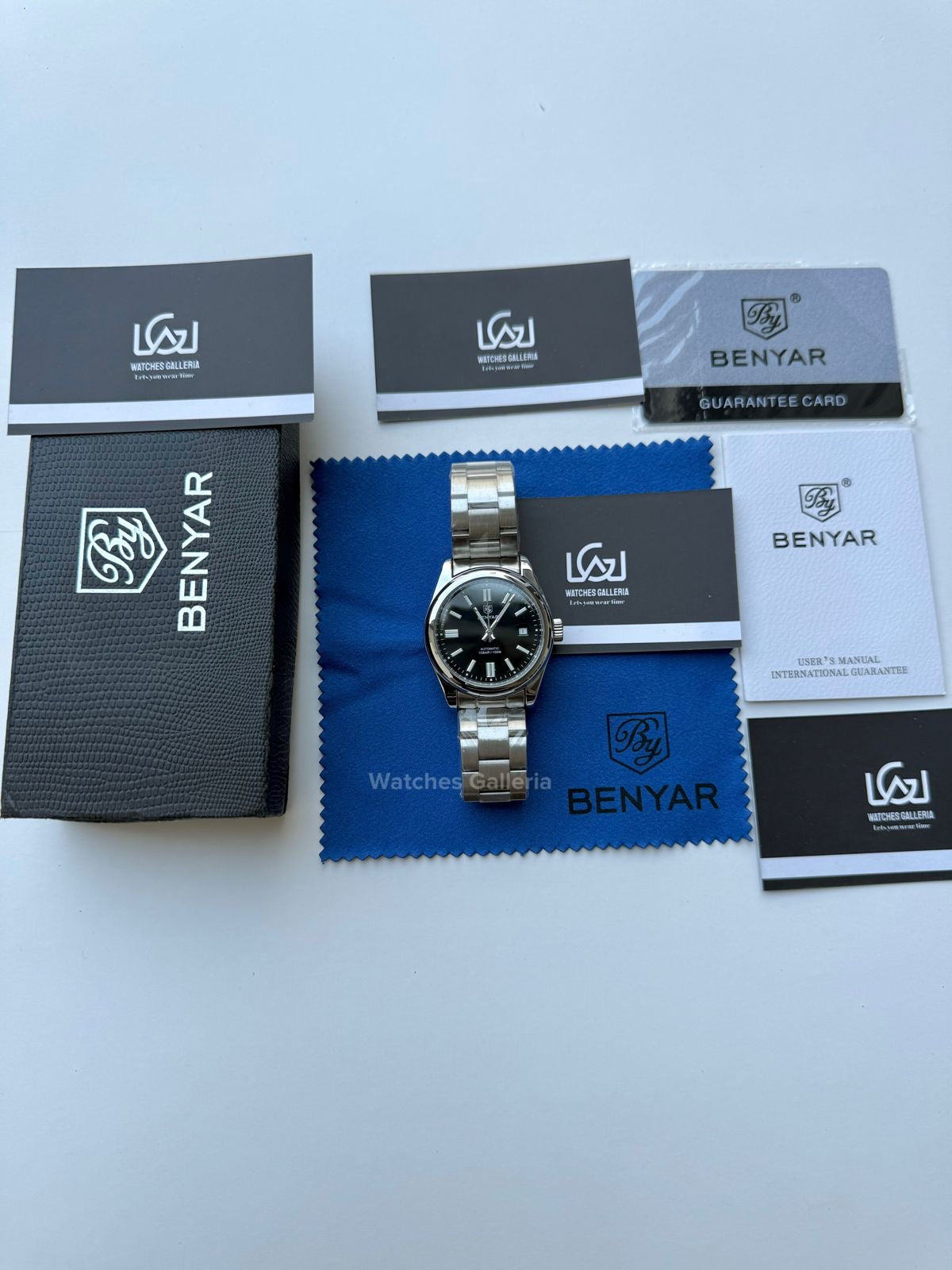 Benyar Oyster Perpetual Automatic (Black) BY5185 Watches Galleria