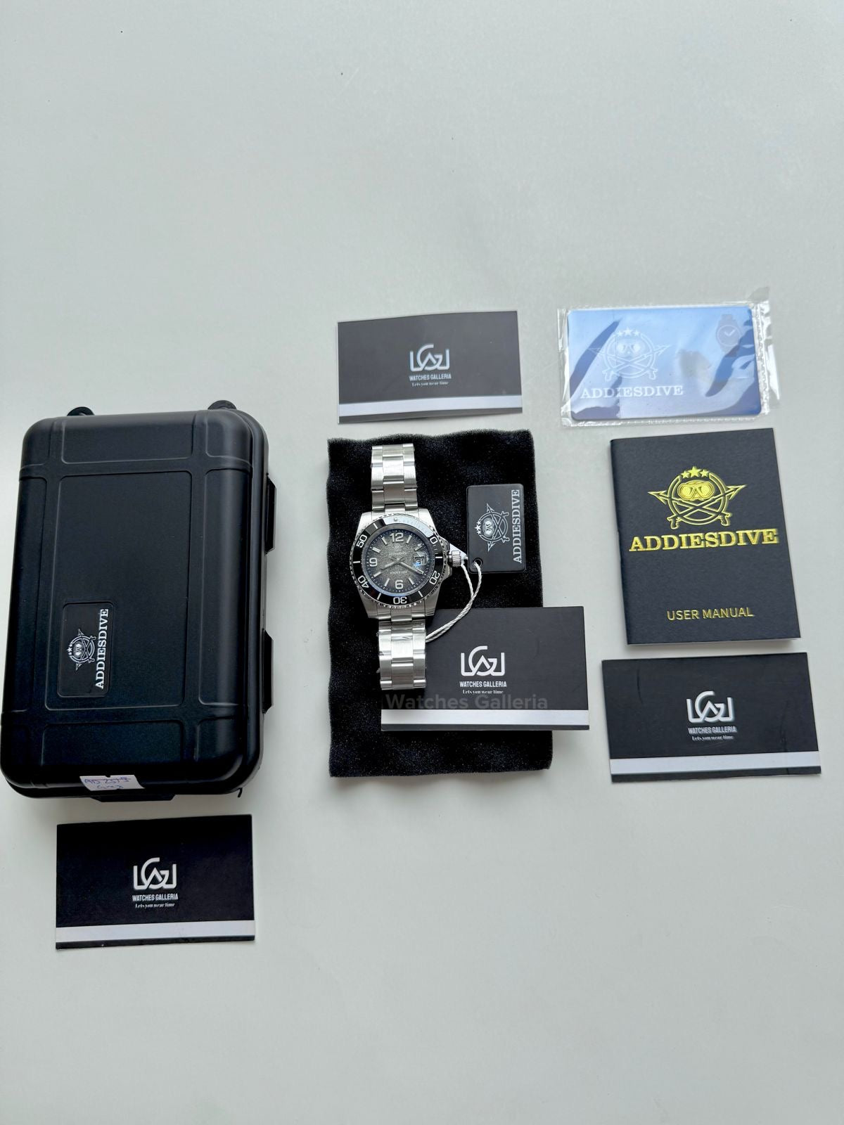 Addiesdive Submariner Gradient Quartz (Grey) AD2513 Watches Galleria Š Copyrights All Right Reserved