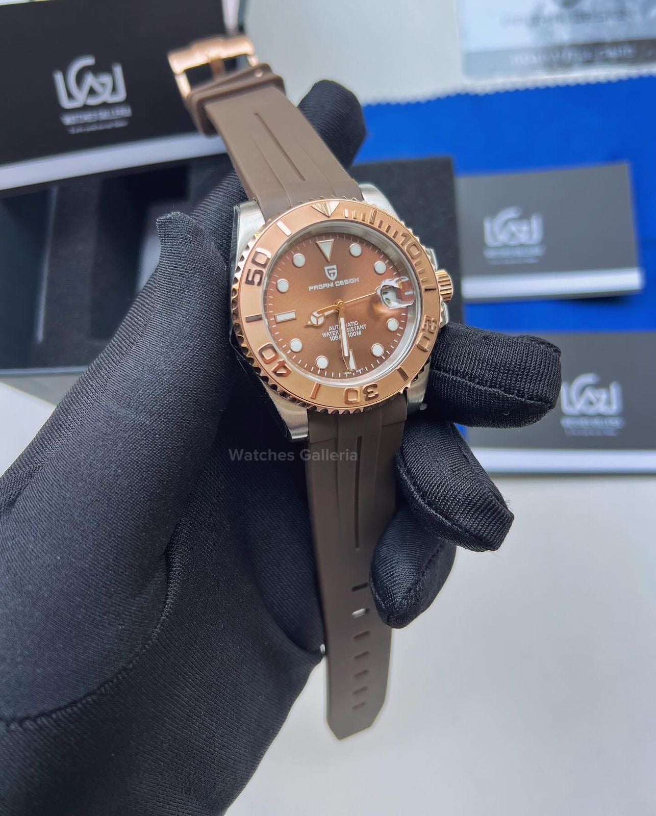 Pagani Design YachtMaster Automatic (Rose Gold) PD1651