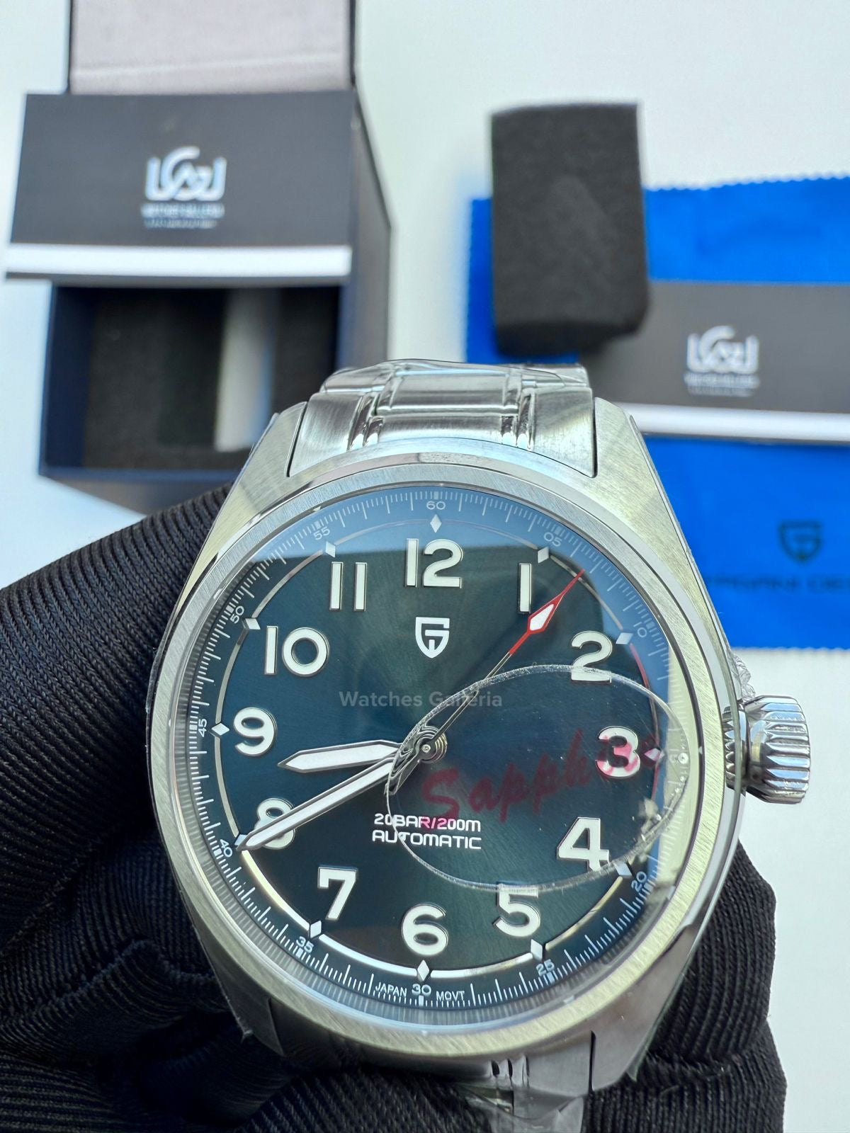 Pagani Design Spirit Pilot Automatic (Blue) PD1717 Watches Galleria