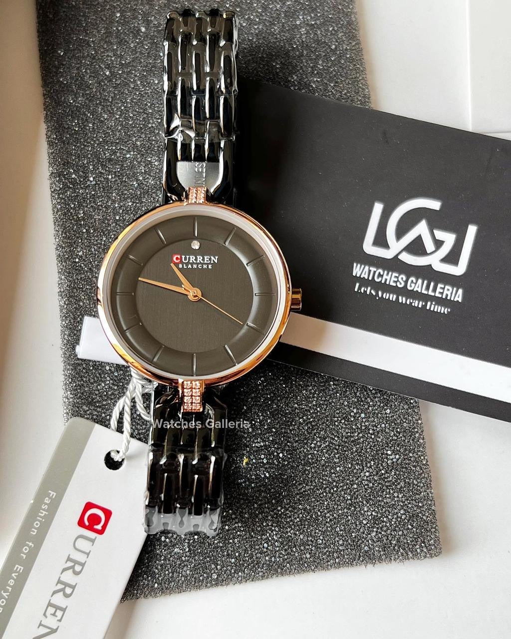 Curren Ladies Watch Quartz (Black) C9052