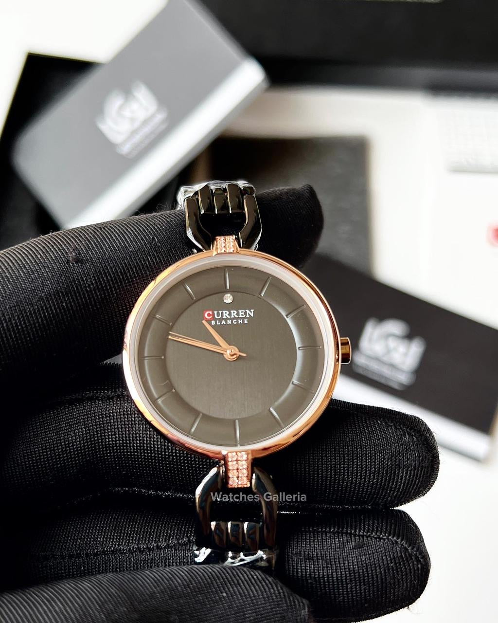 Curren Ladies Watch Quartz (Black) C9052