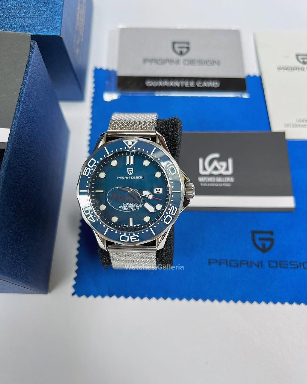 Pagani Design Seamaster James Bond Automatic (Blue) PD1667 "Special Edition"