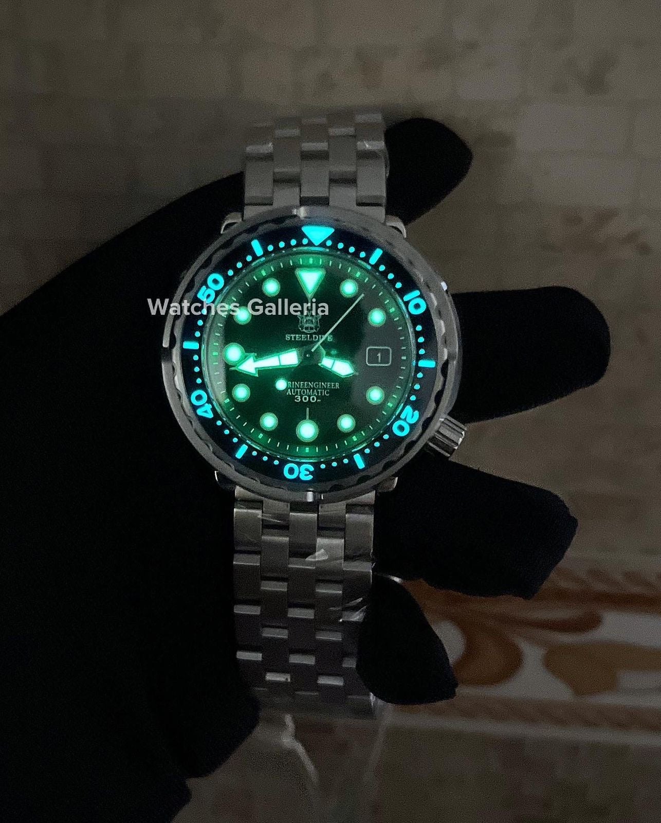 Steeldive Tuna MarineEngineer Automatic (Black) SD1975