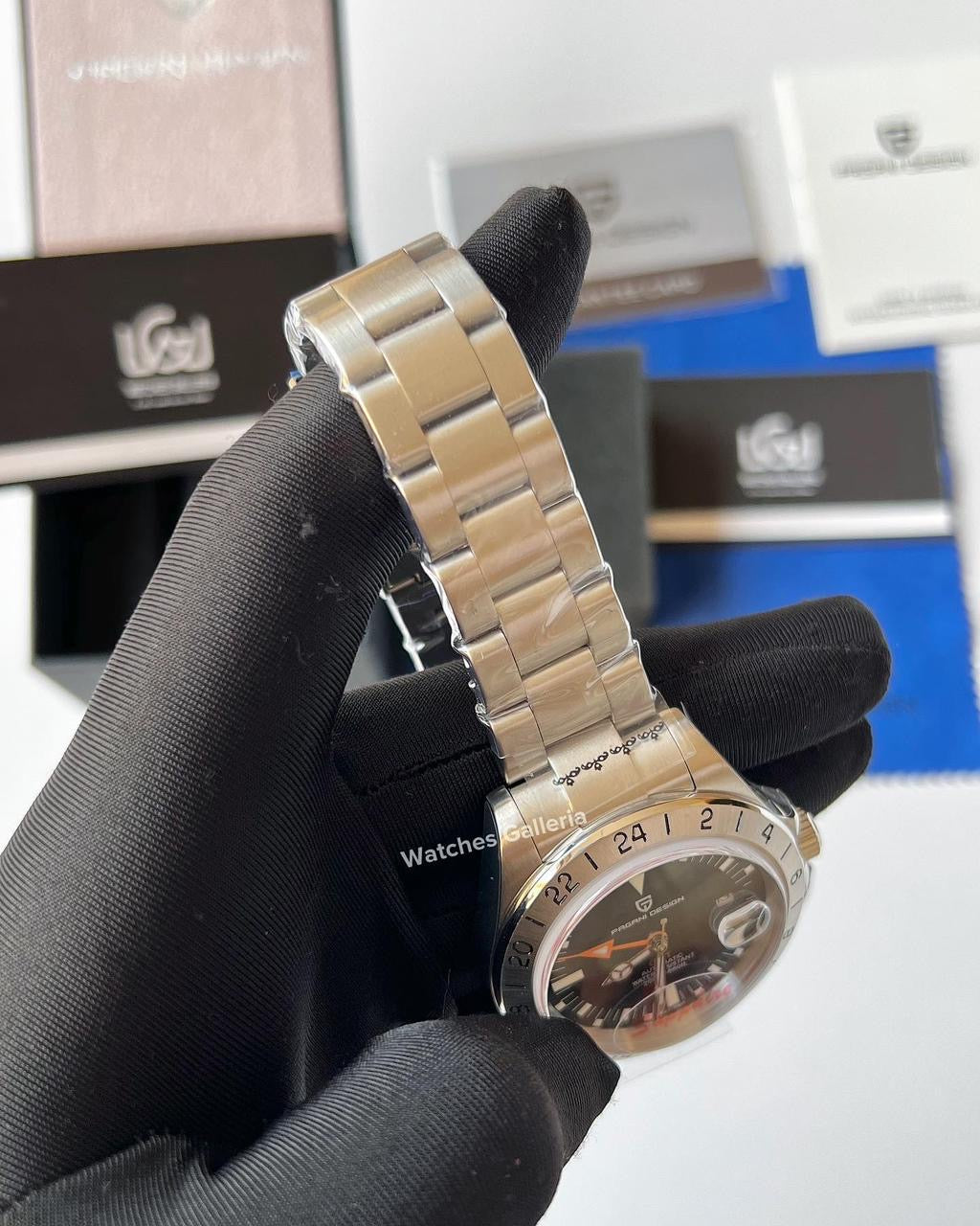 Pagani Design Explorer II Freccione Automatic (White) PD1693