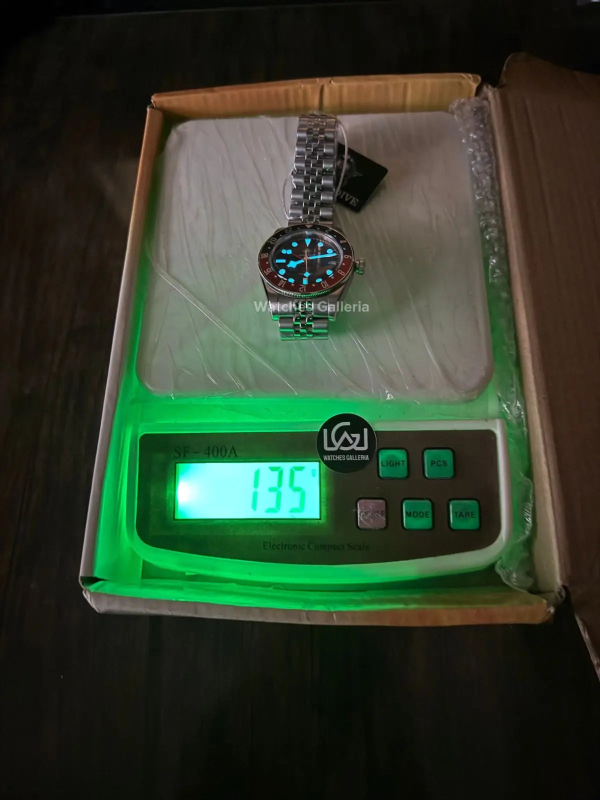 Addiesdive Black Bay GMT Pepsi Quartz (Black) AD2044 Watches Galleria