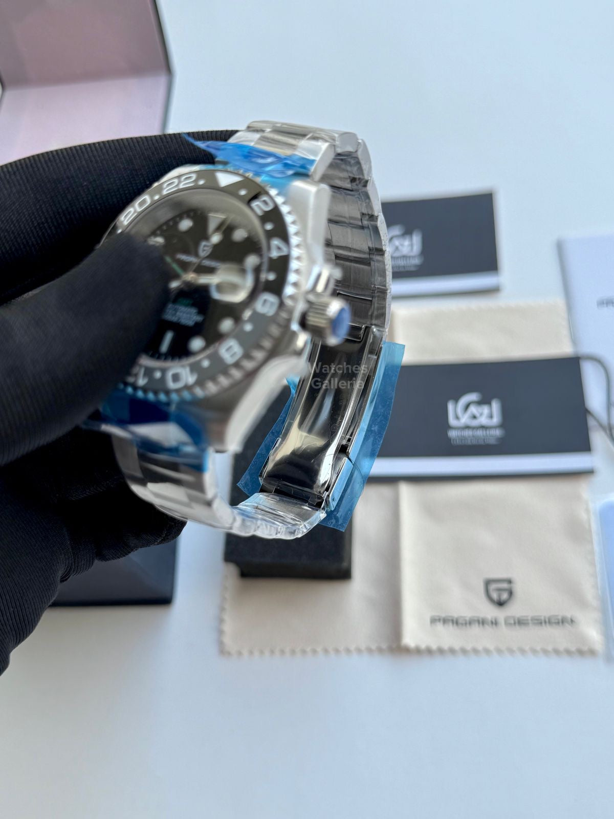 Pagani Design GMT Master II Oyster Bruce Wayne PD1662 Watches Galleria