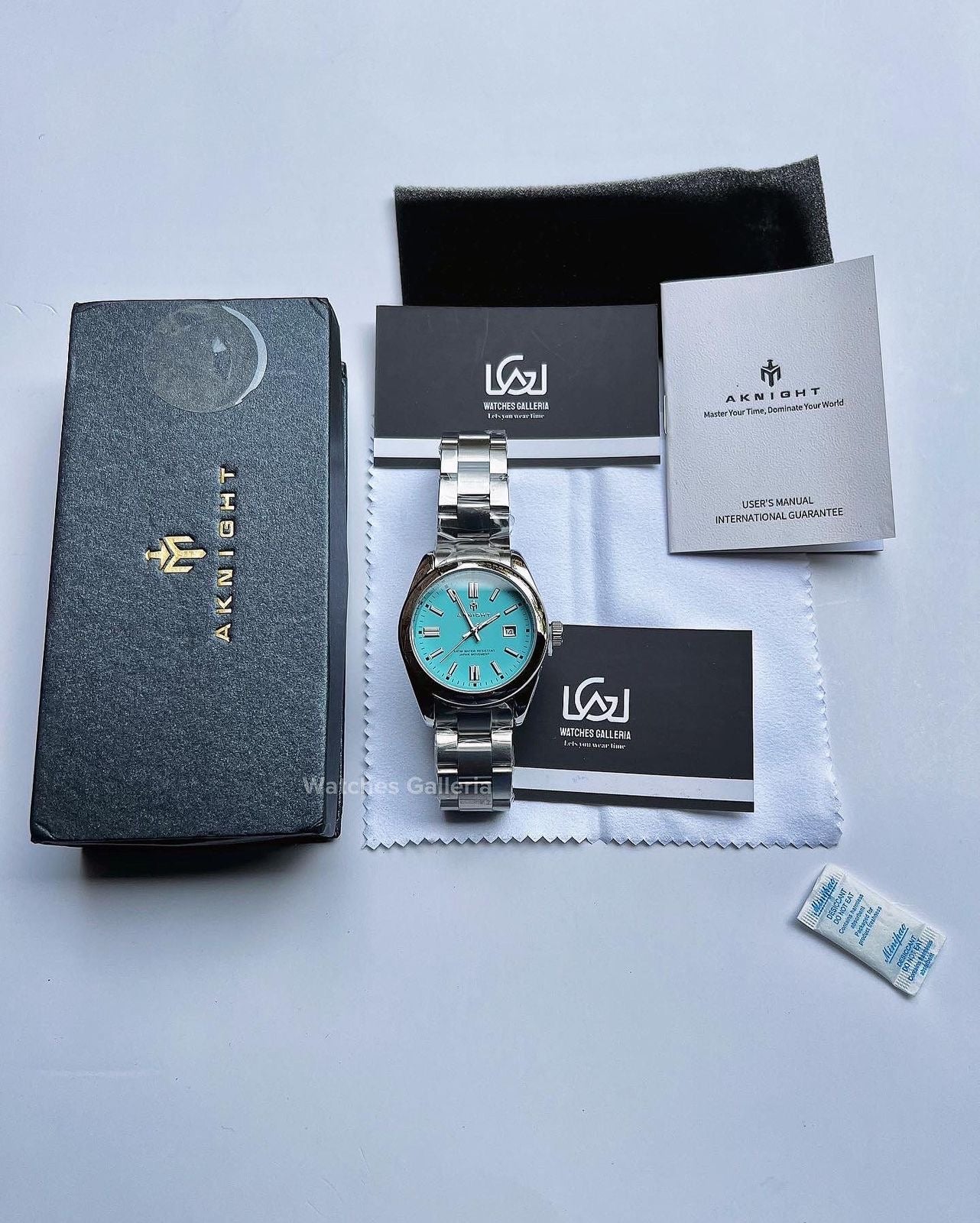 Aknight Oyster Perpetual Quartz (Tifanny Blue) AK2113