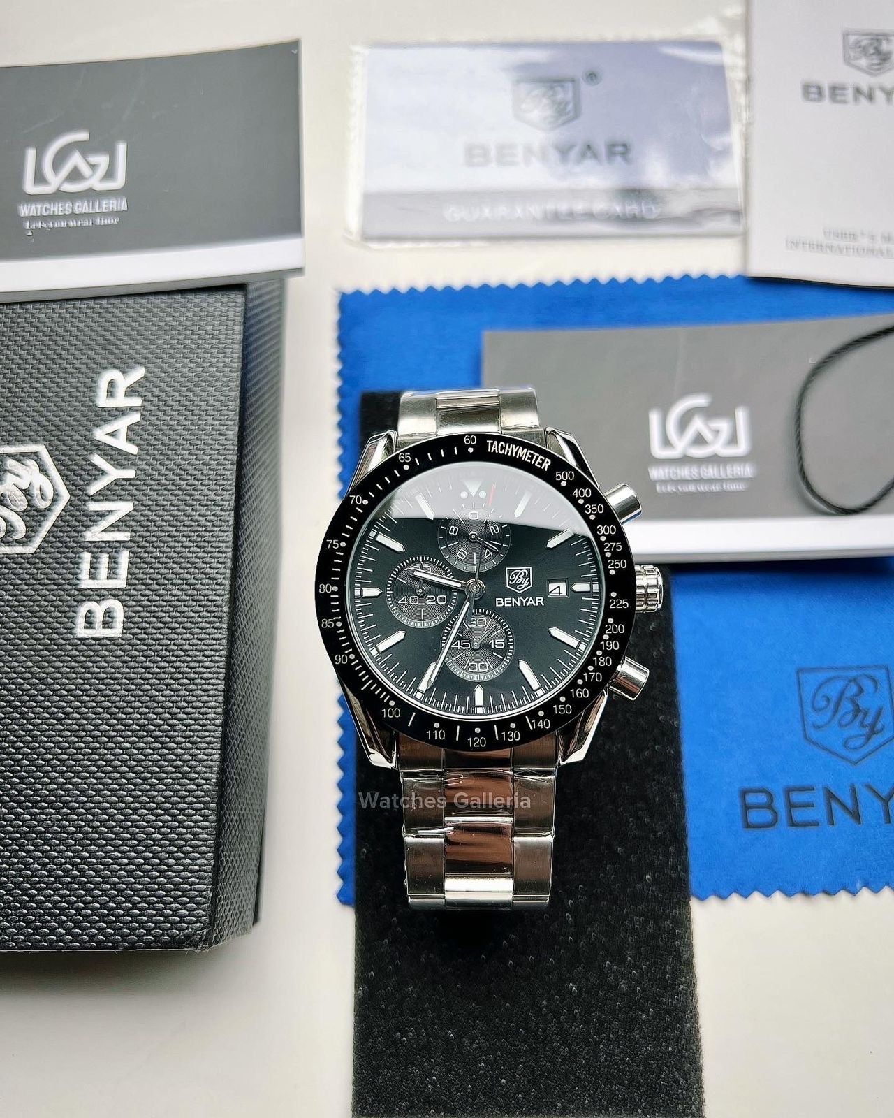 Benyar Speedmaster Quartz (Black) BY5140