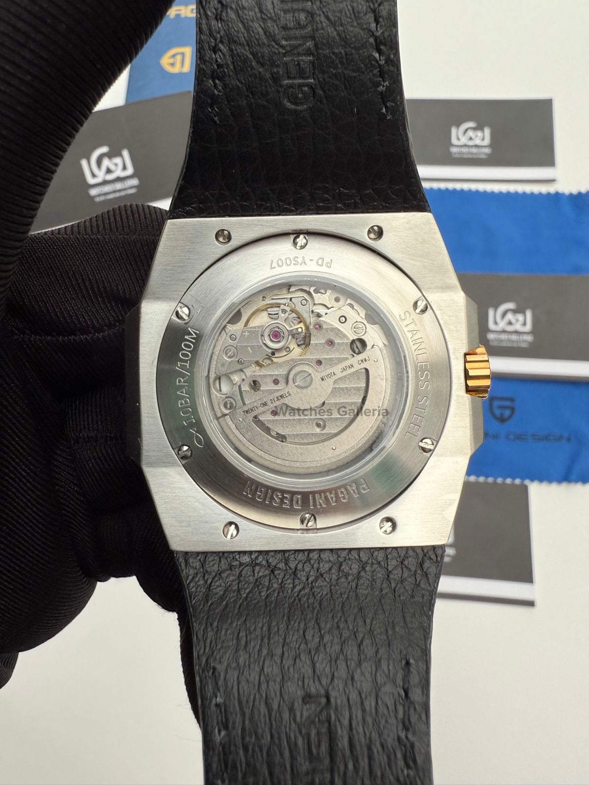 Pagani Design Werdelin Japan Automatic Movement (Gold) PDys007 Watches Galleria