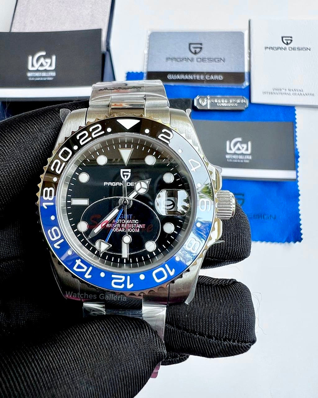 Pagani Design GMT Master Automatic (Batman) PD1662