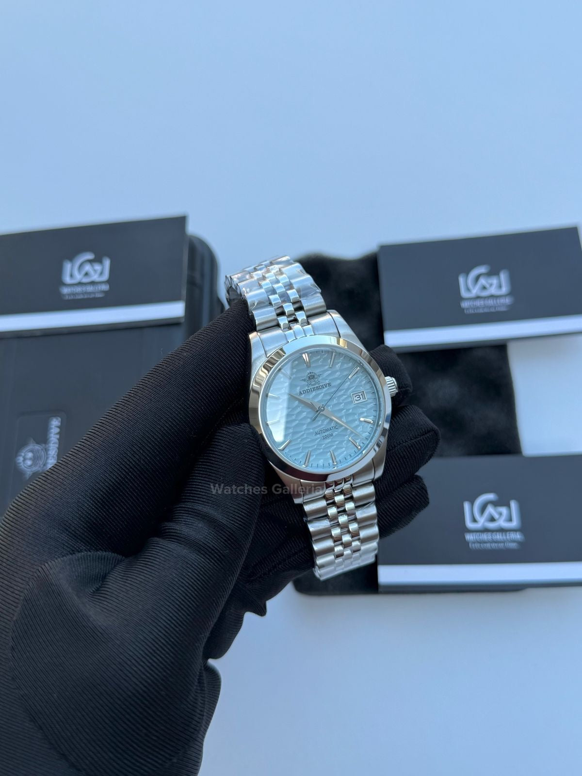 Addiesdive Omiwatari (White) Japan Automatic Movement AD2118 Watches Galleria