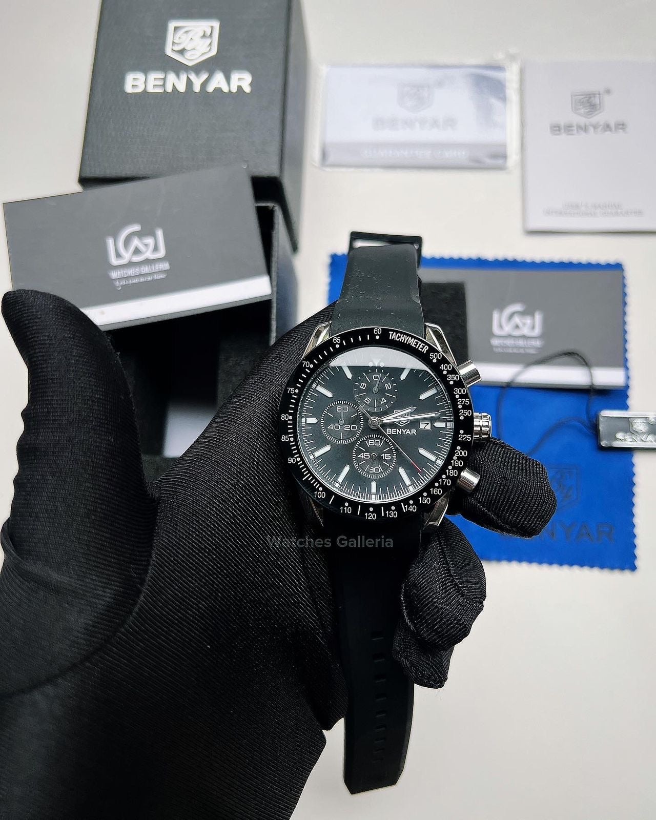 Benyar Speedmaster Quartz (Black) BY5140