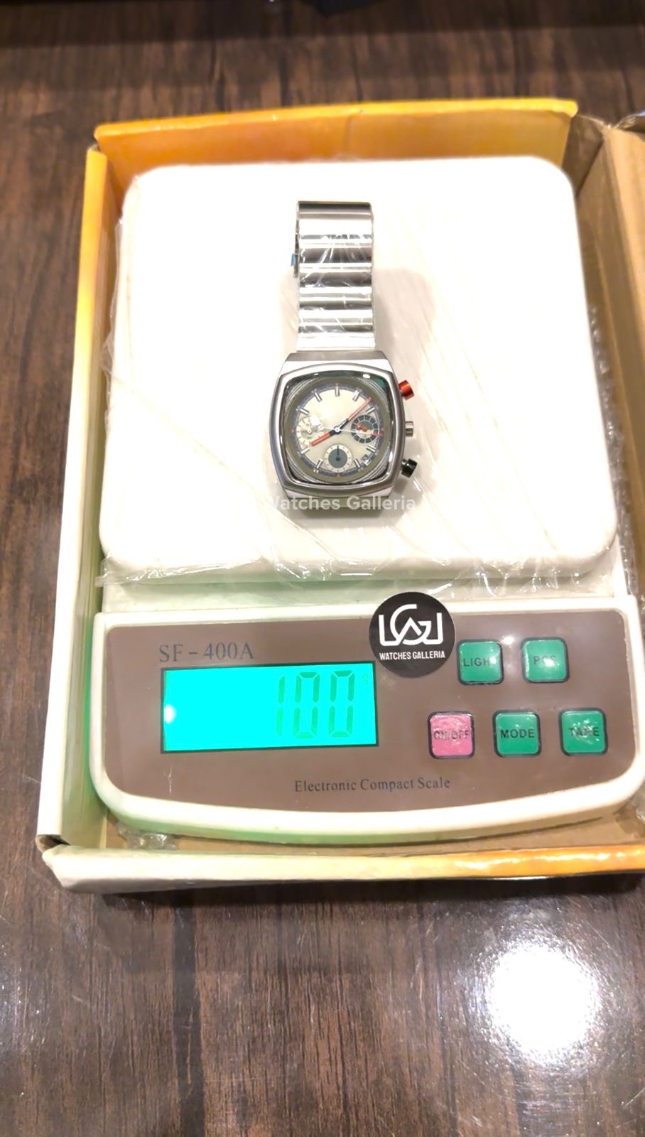 Ciloa Chronograph Steel (Green) ciloa611 Watches Galleria