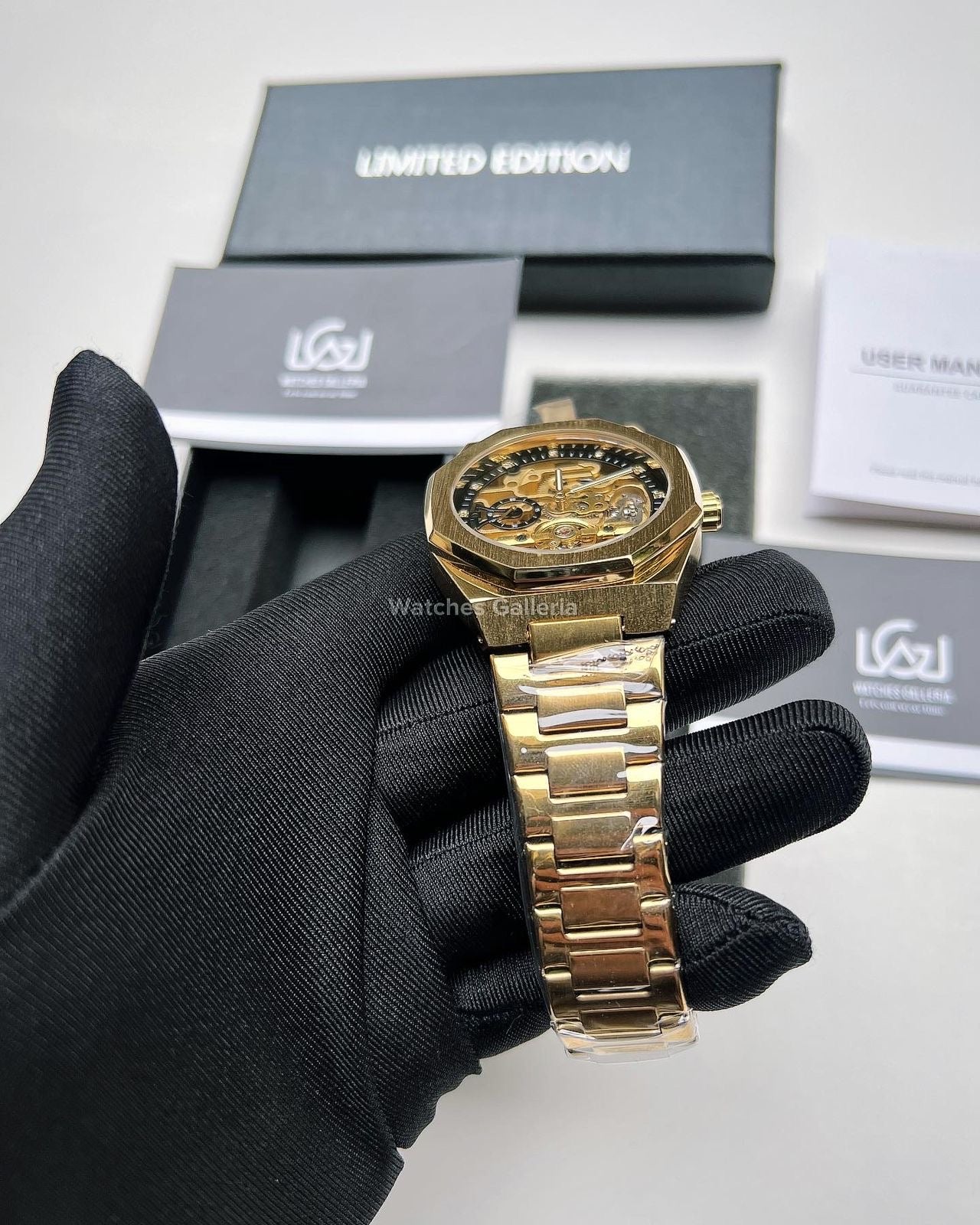 Forsining Royal Oak Skeleton Automatic (Gold) TM375G
