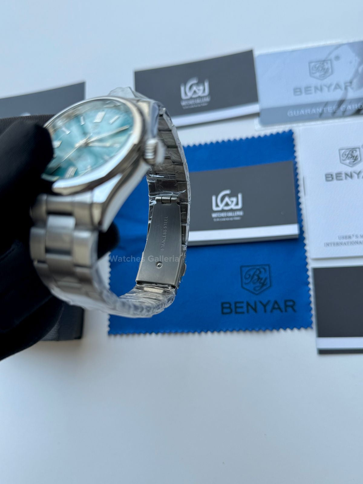 Benyar Oyster Perpetual Automatic (Tifanny Blue) BY5185 Watches Galleria