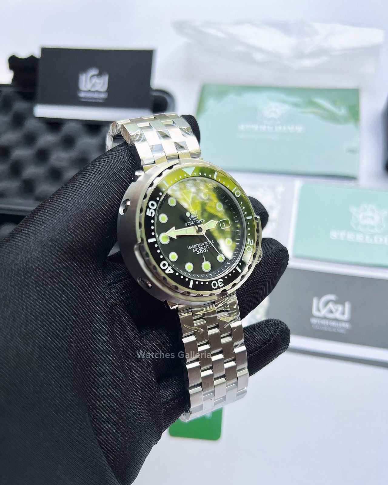 Steeldive Tuna MarineEngineer Automatic (Black) SD1975