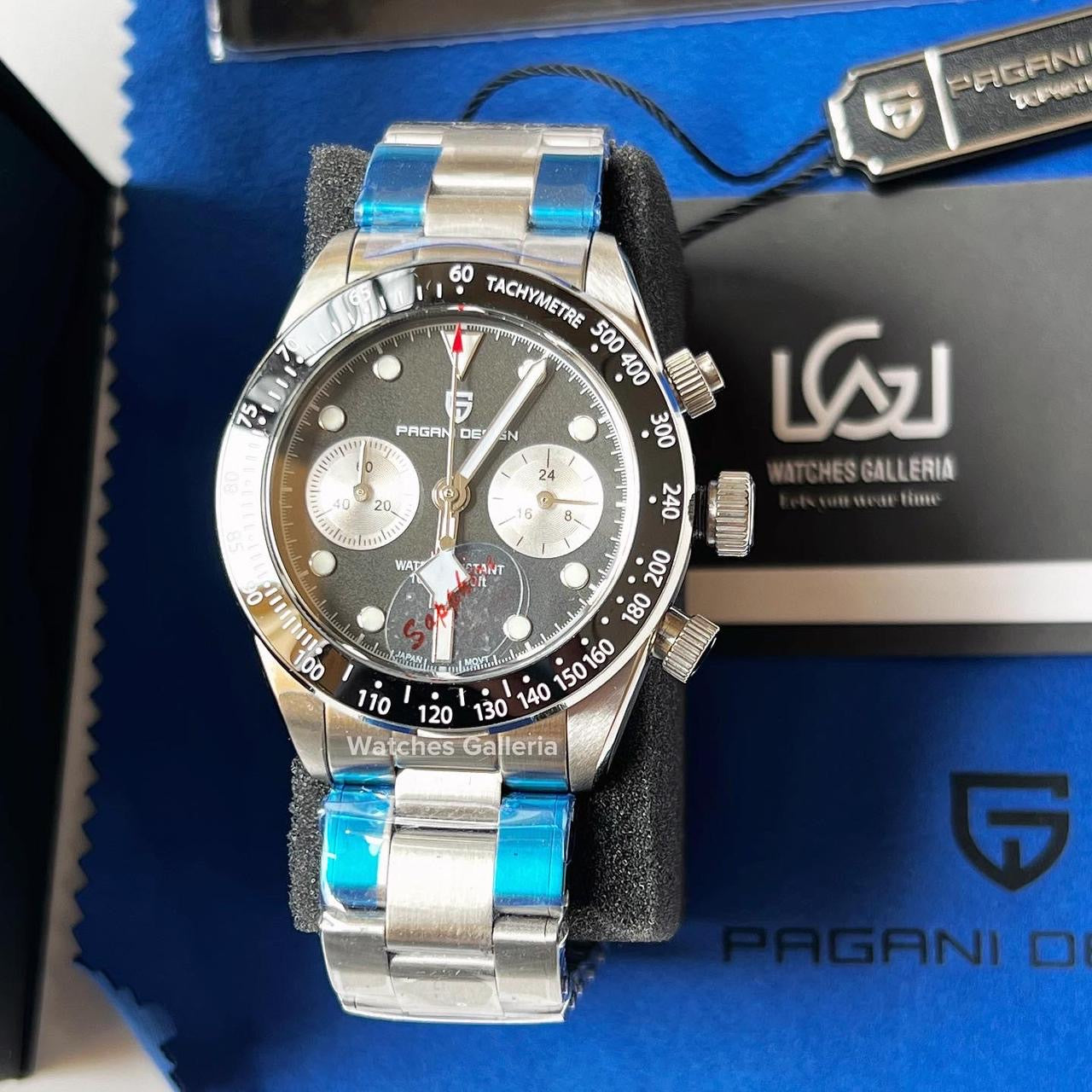 Pagani Design Black Bay Chronograph Quartz (Black) PD1718 âDISCONTINUEDâ