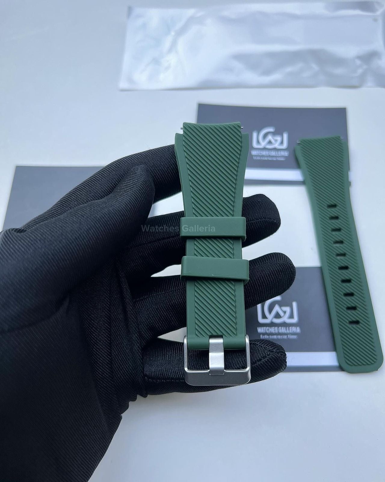 Silicon Straps for Samsung S3 Watch & Huawei GT 46mm (Green)