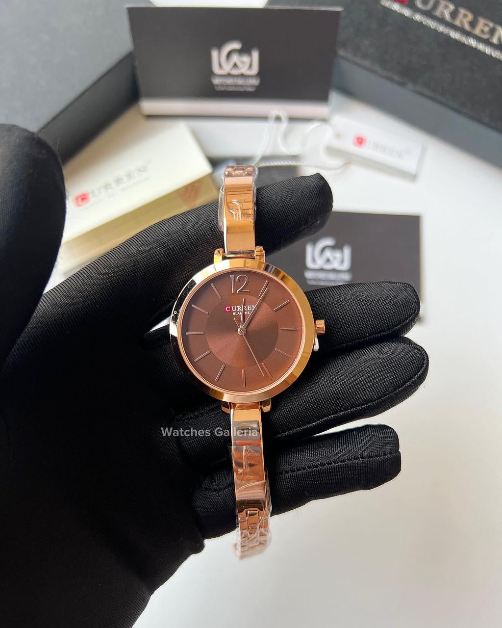 Curren Ladies Quartz Watch (Chocolate) C9012