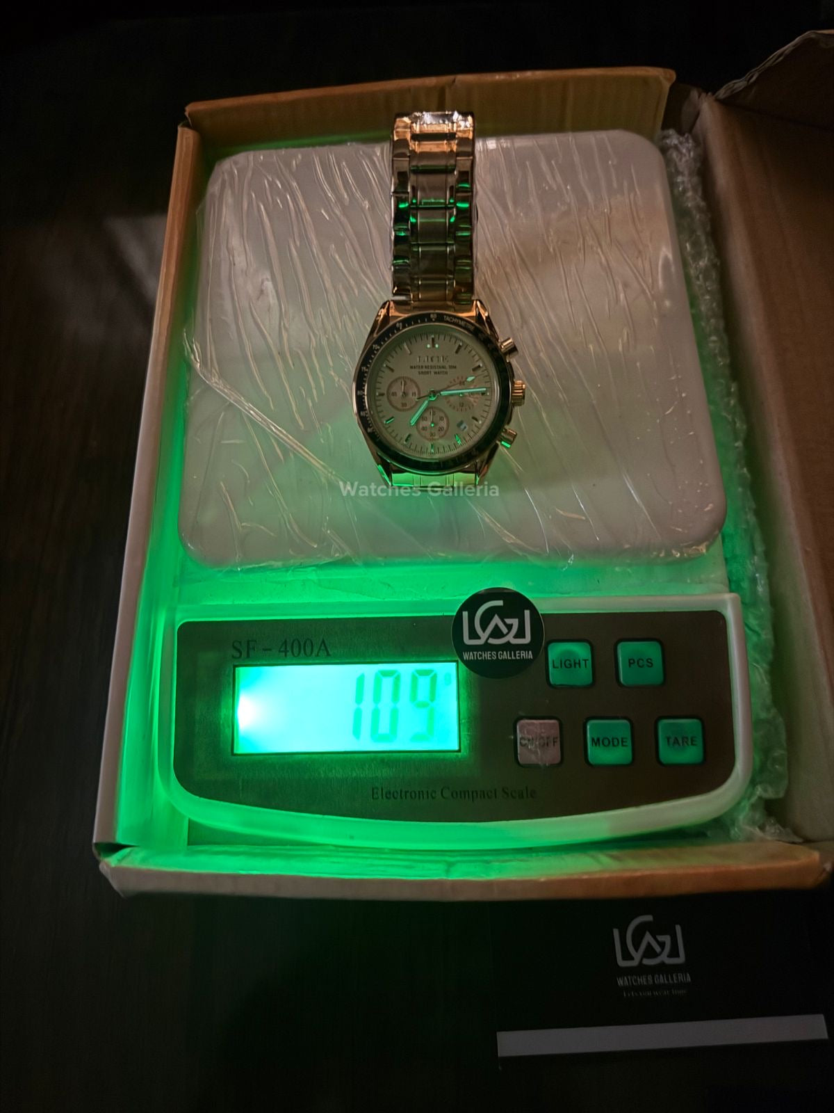 Lige Speedmaster Quartz (Gold/Black) lige89137 Watches Galleria