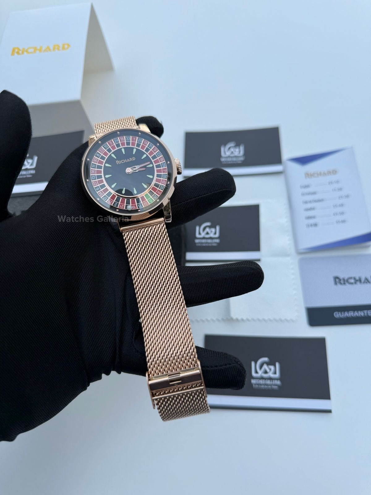 Richard Casino Automatic (Mesh Bracelet) RH002 Watches Galleria