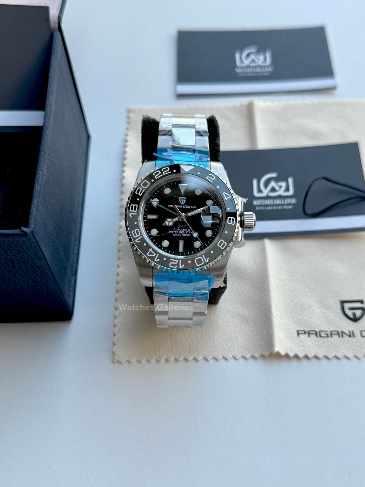 Pagani Design GMT Master II Oyster Bruce Wayne PD1662 Watches Galleria