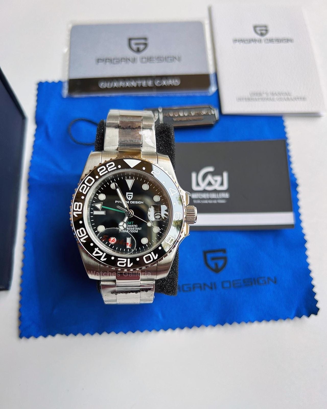 Pagani Design GMT Master Automatic (Black) PD1662