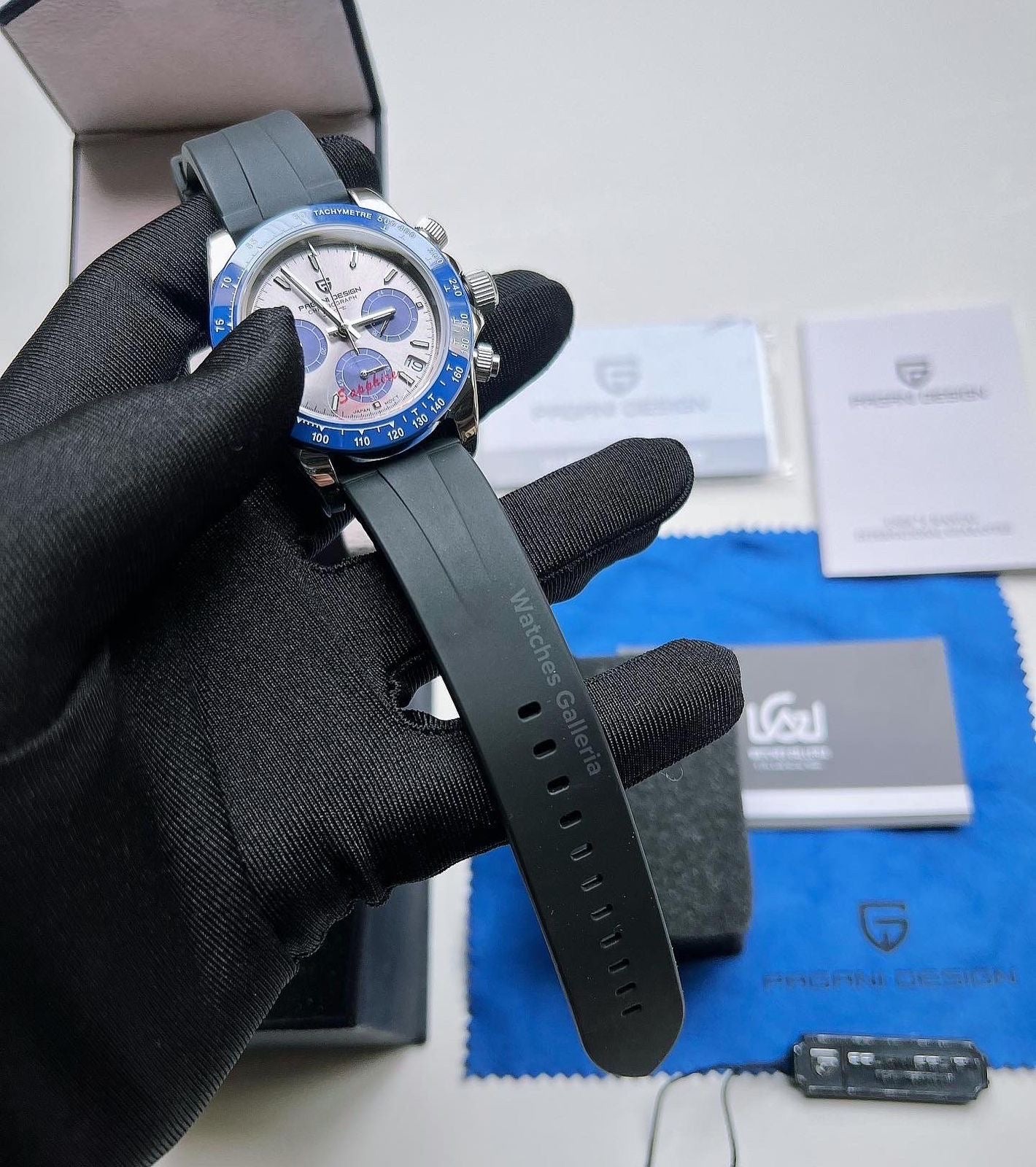 Pagani Design Daytona Quartz (Blue) PD1664