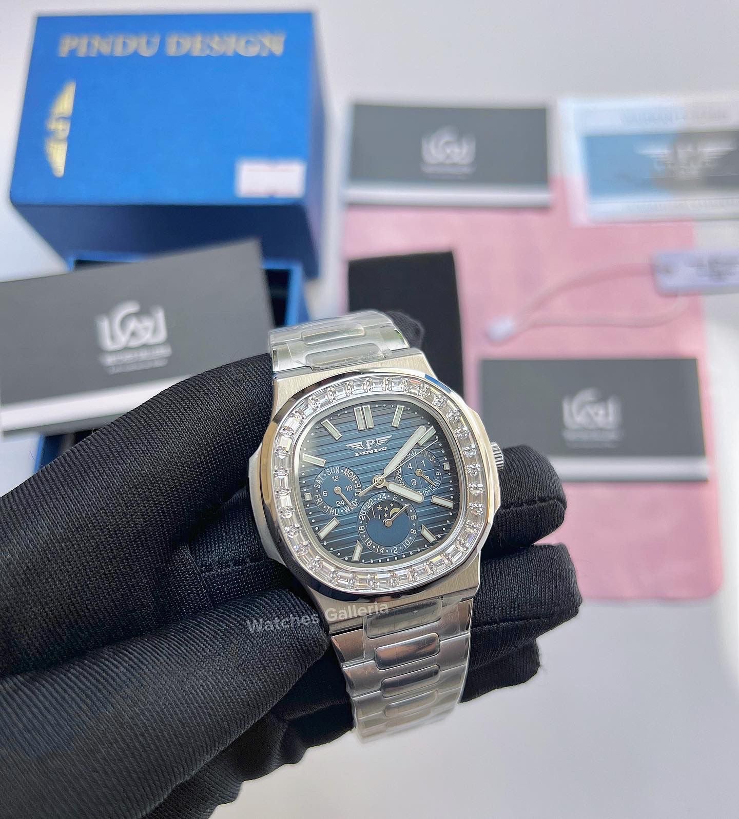 Pindu Design Nautilus Automatic (Blue) P6501