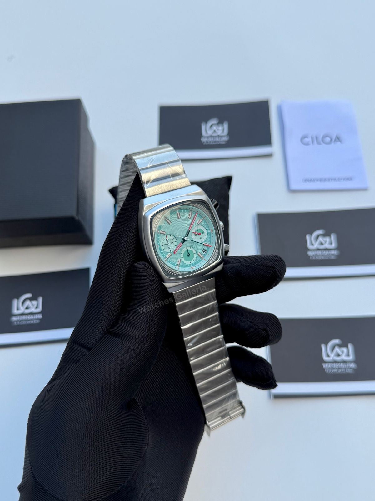 Ciloa Aqua Chronograph Steel Quartz ciloa501 Watches Galleria