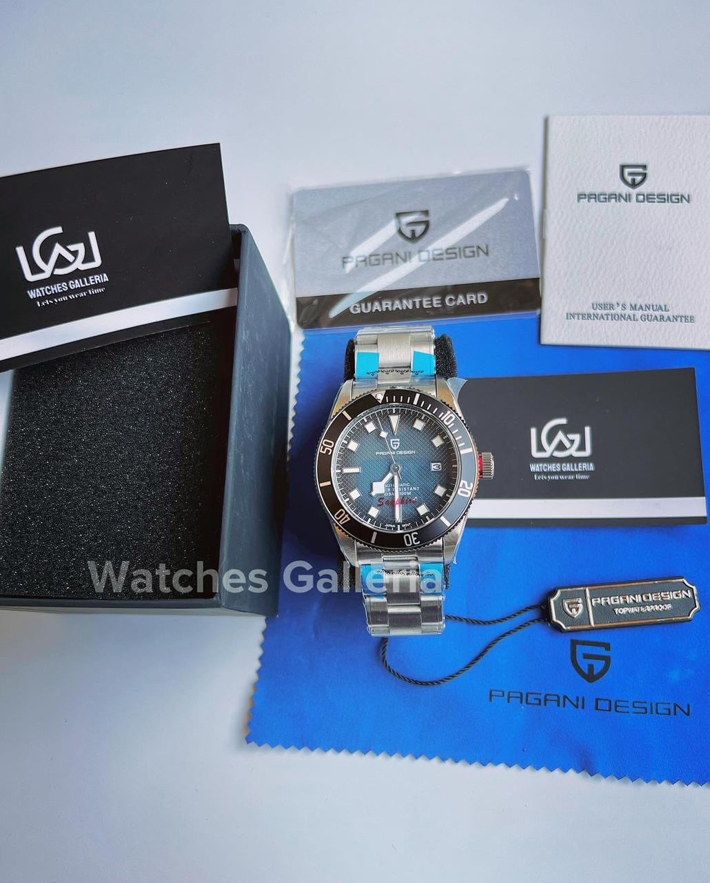 Pagani Design Black Bay Automatic (Black Blue Gradient) PD1671 âDISCONTINUEDâ