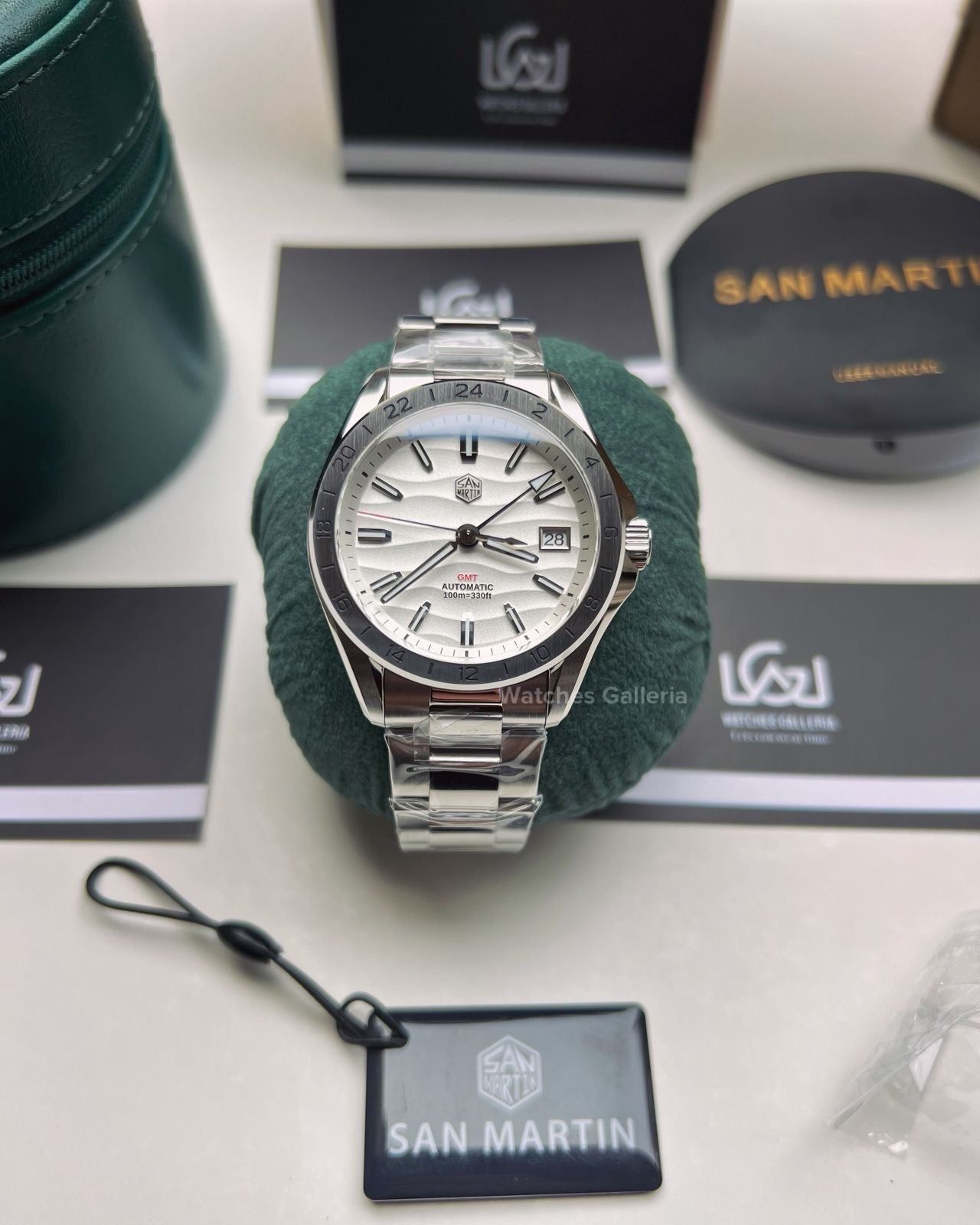 San Martin Desert White Automatic SN0129