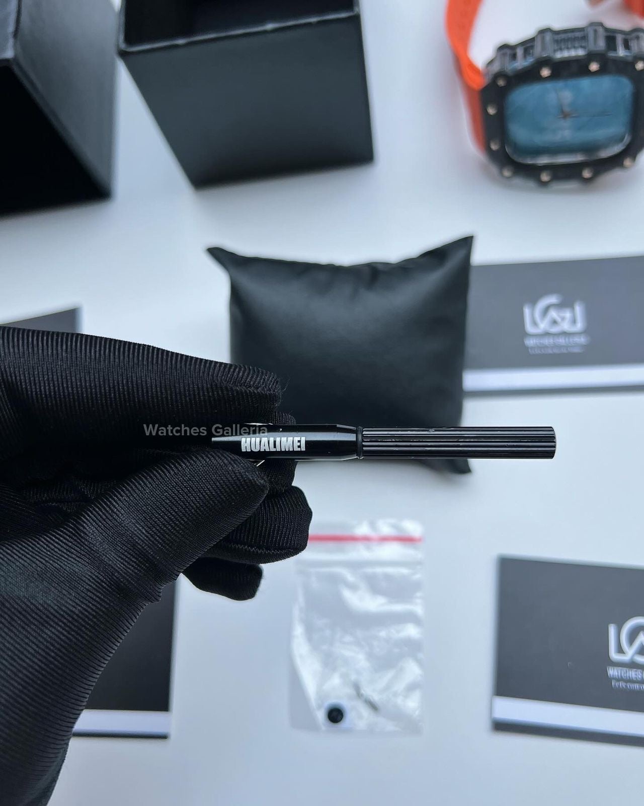 Apple Watch Tonneau Modification Kit Carbon Fibre APB1621 44mm 45mm