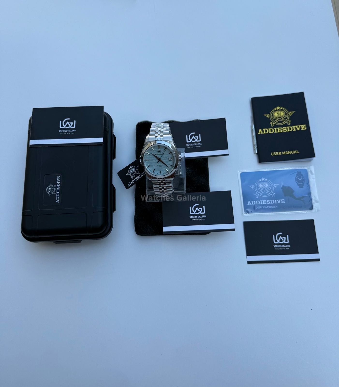 Addiesdive Omiwatari (Ice Blue) Japan Automatic Movement AD2118 Watches Galleria