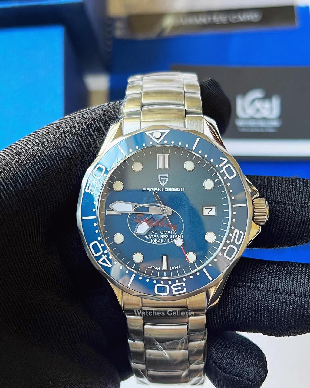 Pagani Design Seamaster James Bond Automatic (Blue) PD1667