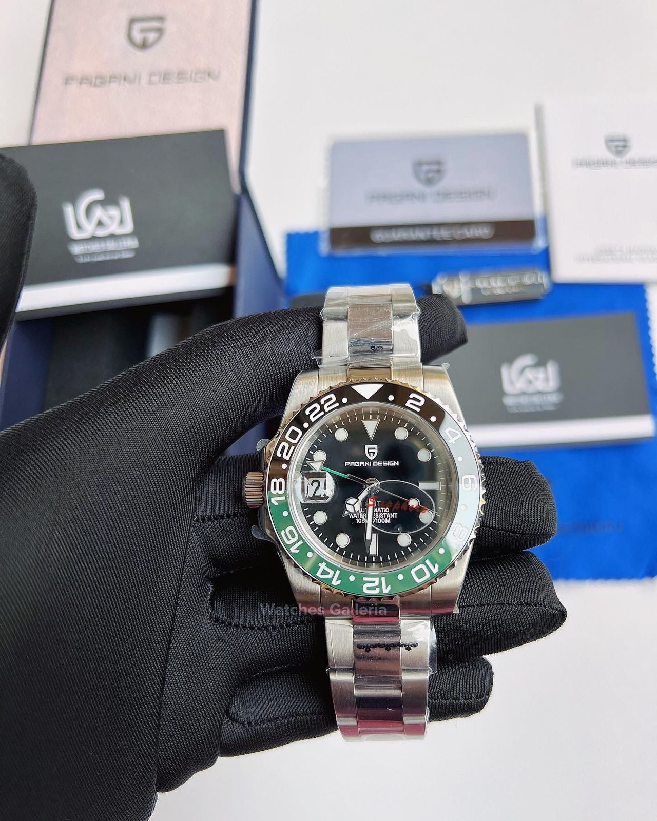Pagani Design GMT Master Automatic (Sprite) PD1662